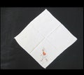 Vintage decorative silk handkerchiefs Hand Painted Bulgarian folk art Wedding Handkerchief