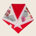 Designer warm scarf, Warm kerchief headband, Women cape