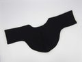 Solid Black - Thyroid Shield Cover Unisex