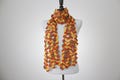 Handmade Crochet Scarf: Chunky Colorful Wave Pattern, Autumn Winter Wrap, Long Boho Cozy Shawl