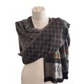 Vintage Cotton Shawl, Vintage Large Foulard, Gift For Her, Gift Idea