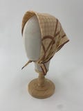 Vintage Celine Logo Monogram Beige Handkerchief Bandana Accessories Ladies Gift Neckerchief Head Wrap Babushka Scarf Scarves Pocket Square