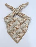 Women Handkerchief Celine Logo Orange Geometric Bandana Cotton Pocket Square 20” Women Gift Neckerchief Sqaure Scarf Celine