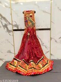 Rajasthani Marwari Chunri Odhna Peelia (Broach Style)