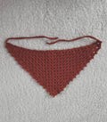 Crochet Granny Stitch Bandana | Triangle Headscarf | Boho Summer Festival Hair Accessory