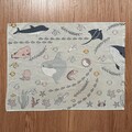 Vintage Fish Japan Handkerchief