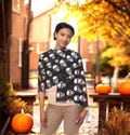 Black Skull Scarf for Women, Spooky Gothic Halloween Wrap, Creepy Skeleton Print Shawl, Dark Alternative Fashion Skull Accessory