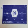 Tie fighter US patent half-microfiber EDC hank