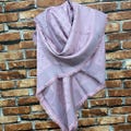 Vintage Louis Vuitton Shawl for ladies 50percent Silk 20percent wool 30percent Metal Best to gift her