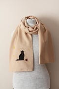 Halloween Cat Scarf, Gift for Halloween Best Sellers