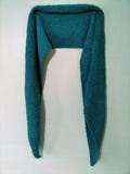 Winter Scarf - Recycled Yarn - Hand Knit