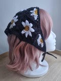Crochet G-Dragon-inspired Daisy bandana