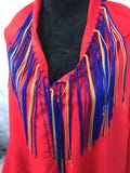 Woman’s Red Shawl #205