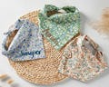 Embroidered Pet Name Bandana,Custom Dog Bandana With Name,Party Pet Bandana,Custom Dog Scarf,Pet Birthday Bandana Gift for Her