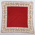 Lanvin Handkerchief Bandana Babushka Wrap Authentic Accessories Luxury Neckwear New Year gift Pocket square