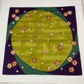 Vintage flower Japan Handkerchief BT82