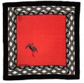 Vintage Emanuel Ungaro Silk Scarf Bird Scarves Neckwear Emanuel Ungaro Shawl Wrap Silk Square Scarf Neckcloth Foulards Vintage Babushka Top