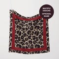 Custom Scarf Design For Print Leopard Scarf Necklace For Women Gift For Birthday Present For Her Gift For Women Friend Gift For Host Scarf