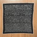Vintage British Museum Rosetta Stone Egypt Archaeology Handkerchief