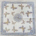 LANCETTI Vintage handkerchief 20 x 20 inches