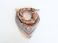 Hand Block Printed Cotton Bandana Boho Head Wrap Scarf Artisan Hair Scarf or Neck Wrap Scarf for Hair Neck Scarf for Women or Men Daily Wear