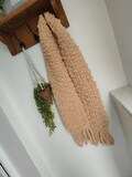 Handmade Chunky Chenille Knit Scarf: Super Soft Winter Wear