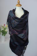Pashmina Scarf-Luxurious- Black – Soft, Elegant & Exotic