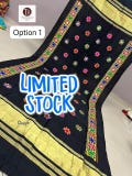 9 Color Original Mirror Work Dupatta | Semi Gajji Gamthi Box Dupatta with Lagadi Patta | Navratri, Wedding Festive Wear | 2.5m Length | P4
