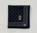Vintage 90s YSL Handkerchief, Men Handkerchief YSL Man Hankie Art  Paisley’s Classic Blue Cotton Pocket Square 18”