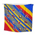 Vintage 100% Silk Scarf Rolled Edge Large Tropical Colorful Fish Ocean Red 27"