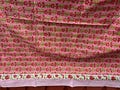 Indian Handmade Serong Scarf, Pure Cotton Floral Scarf, Woman Party Wear Scarf, Girls College Wear Pareo Scarf, Block Print Warp Scarf,