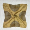 Organic Cotton Bandana: Paisley Block Print Scarf - Vibrant Colors
