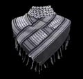 Palestine Keffiyeh Scarf | Traditional Cotton Kufiyah Shawl with Tassels | Unisex Scarf in Various Colors