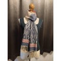 Handmade Cotton Scarf from Thailand – Lightweight, Soft & Breathable
