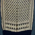 Black Banarasi Bandhani Dupatta - 80 grams pure Georgette - Handwoven