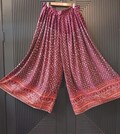 Maroon Colorful free size with mirrorwork very heavy sharara