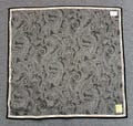Vintage MCM Paisley Handkerchief Bandana Pocket Square Scarf Neckerchief Headband Neck Wrap Accessories Unisex Scarves Head
