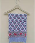 Vintage Style Cotton Sarong Indian Block Print Sarong Custom Floral Swimsuit Cover-up Sarong Summer Beach Pareo Boho Beach Sarong Wrap