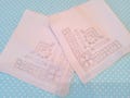 2 NEW white handkerchiefs, white hankies, vintage hankies, tatted, embroidered, wedding hankies, lace hankies, cotton, lot of hankies