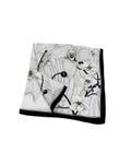 100% Mulberry Silk Scarf Classic Luxurious Silk Scarf Black White Women Silk Bandana Neckerchief Head Scarf Elegant Timeless Silk Scarf