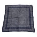 Vintage Glentex Navy Blue Polka Dot Scarf – 100% Acetate – Made in Japan - READ