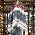 Handmade | Handwoven Cotton Scarf 80x200cm – Chiang Mai Thai Textile, Artisan Boho Shawl, Gift