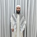 Black & White Palestine Keffiyeh Kufiya Scarf 48x48 | Traditional Arab Shemagh Shawl with Tassels | Arafat Hatta Headscarf