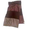 Mark Snider 100% Silk Scarf - Shades of Brown - Made in U.S.A - 24" x 92"