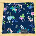 Blue Floral Microfiber EDC Hank