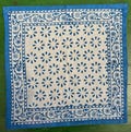 Chukri Handkerchief Hand Block Printed on Organic Cotton