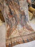 Luxury Kani Silk Shawl | Kashmiri Wedding Wrap | Handmade Silk Scarf Gift