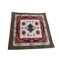 Vintage Southwestern Tribal Print Earthtone Bandanna Springs Industries EUC