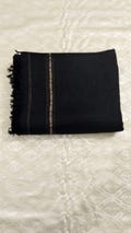 Hand Made Men Winter Shawl Handmade pakol chitrali shawl for men winter shawl from Pakistan Black Pure Woolen Dhussa Shawl Men , Afghan Patu