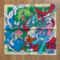 Vintage PokePark Pokemon Handkerchief 2512